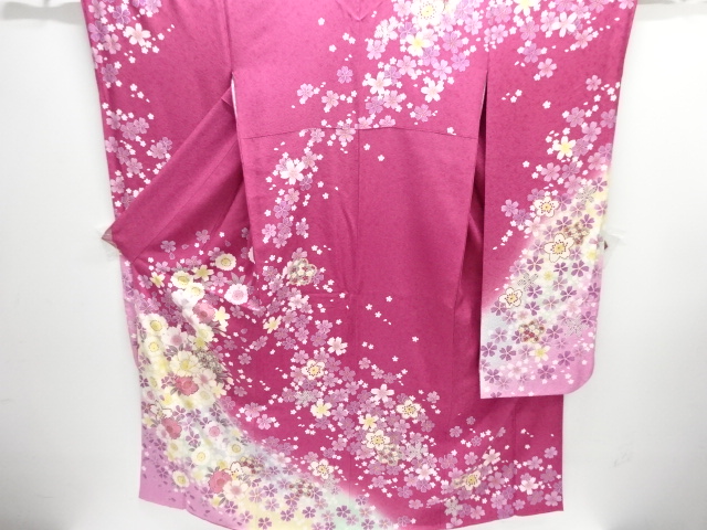 Furisode Kimono Silk